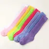 Women Socks Autumn Winter Solid Color Personality Middle Length Stockings Keep Warm 37JB