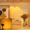 1 st batterij-aangedreven touch-led-kastlamp, plak op de muur zonsonderganglamp voor keuken slaapkamer kast kast nachtlampje decoratie