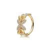 Anéis de casamento autêntico ajuste feminino anéis encantos charme moda coroa anel de diamante gota entrega jóias anel ot7wi
