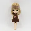 DBS Blyth Mini Doll 10cm BJD Normaal Body Doll Cute Girls Gift Anime Toy Random Dress 240105
