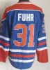 Hockey de glace rétro vintage 31 Grant Fuhr Jersey 99 Wayne Gretzky 11 Mark Messier 30 Bill Ranford 7 Paul Coffey 89 Sam Gagner 17 Jari Kurri