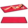 Tapis de thérapie à la lumière rouge avec infrarouge rouge 660nm 850nm, coussin de Yoga pour Sauna complet du corps, grande taille 35x69 pouces