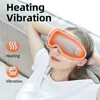 JXP Compress Eye Massage with Heat Vibration Sleep Mask Air Pressure Blackout 3D 3 In 1 Charger Dry Eye Massager Instrument 240106