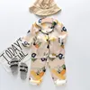 Kinder Kleidung Mädchen Nachtwäsche Kinder Pyjamas Set für Ostern Kind Junge Print Loungewear Pijama Infantil Meninas 240106