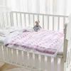 生まれつき柔らかいフリースブランケット冬の居心地の良い寝具セット綿キルト幼児スワドルラップ240106