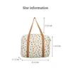 Sacs de soirée Femme Épaule Sac à provisions Protable Sac à main Dames Moderne Simple Fourre-tout Étudiant Ordinateur portable Coton matelassé Grande capacité Maman