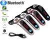 カーアクセサリーBluetoothアダプターS7 FMトランスミッターBluetooth Car Kit Hands FM Radio Adapter with USB出力カー充電器2244326