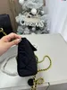 2024 New 10a Designer Bag Chain Diagonal Straddle Bag Single Shoulder Large Capacity Trendy Women's Bag Nylon Fabric Grid Bag