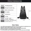 Moda Küçük Kadınlar Sırt Çantaları Tasarımcı Siyah Sırt Çantası Yüksek Kaliteli Kitap Çantası PU Deri Derek Kadın Göğüs Çantası Sıradan Seyahat Mochila 240106