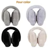 Berets inverno quente orelha muffs capa mulheres meninas fofo hambúrguer forma earcap crianças earmuffs macio cashmere cor sólida aquecedores earlap