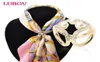 Stift broscher koreanska ankomst joker pärla halsduk klipp tre ring strass dekoration spänne för kvinnor kostym smycken62980375147679