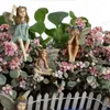 Decorações de jardim fada-6 peças estatuetas de fadas em miniatura acessórios para suprimentos de decoração ao ar livre ou de casa