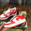 Высочайшее качество Bapestar Sta Sneaker M1 Дизайнерская обувь Низкие кроссовки Кожа Классическая спортивная обувь Ape Monkey Shape Medicom Toy Camo Размер 35-45 горячая распродажа горячая распродажа