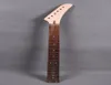 1x Electric Gitar Neck 24 FRET Maplerose Ahşap Kıvrım cıvatası On2563319