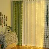 1PC、LEDカーテンストリングライト、100/200/300 LEDL USBウェディングガーランド窓壁ランプ（9.8ft*3.3ft-100LEDS）、家の装飾、寝室のクリスマス、休日の装飾