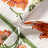 2024 primavera multicolorido floral impressão painéis vestido cinta de espaguete pescoço quadrado midi vestidos casuais s3d121214