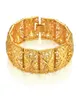 Gliederkette, 22 mm breit, klobiges großes breites Armband für Damen und Herren, goldfarben, äthiopischer Schmuck, afrikanischer Armreif, arabisches Hochzeitsgeschenk 2804082