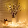 1 Stück, LED-Zweiglicht, dekorative Lichter für Urlaubszimmer, Weihnachtsbaum-Zweiglichter, Heimvasen-Dekorations-Zweiglichter