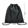 5 pcs Drawstring Bag with Reflective Strip String Backpack Cinch Sacks Bulk for School Yoga Sport Gym Traveling 240106