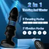 Telescopische Anale Vibrator Mannelijke Prostaat Massager Voor Mannen Masturbator Dildo Butt Plug Adult Sex Toys Voor Vrouwen Gay Afstandsbediening 240106