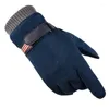 Fietshandschoenen Weimostar Fleece Thermisch Winter Winddicht Fiets Touchscreen Lange Vinger Fiets