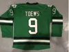 Herren NCAA Vintage North Dakota Kämpfe Sioux College Hockey Trikots 9 Jonathan Toews 11 Zach Parise 7 TJ Oshie University