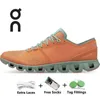 Cloud Shoes On x Running Homens Preto Branco Mulheres Ferrugem Vermelho Designer Sapatilhas Swiss Engineering Cloudtec Respirável Mens Mulheres Treinadores Esportivos Tamanho EUR 36-46