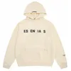 Essen Hoodie Designs EssentialShoodie 디자이너 Mens 후드 풀오버 후드면 주머니 달리기 느슨한 겨울 OutdoRzxm8