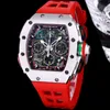 5A Richardmile Watch RM65-01 split-sekunder kronograf automatisk lindningsrörelse rabattdesigner armbandsur för män kvinnors klockor fendave