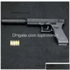 Gun Toys G18C Shell Throwing Ejection Pistol Toy for Adts Kids Outdoor Games Gifts Model Detachable 12.05 Drop Deliver Dh2kw