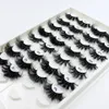 Mink Lashes Wholesale 5103050 Pairs 25mm Eyelashes Long Wispy Messy Fluffy Lashes Bulk Makeup 25 mm Mink Eyelashes 240105