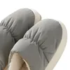 Tapis chauffants électriques pantoufles bottes chauffe-pieds doux en peluche hiver cadeaux de Noël chauffés pour le bureau à domicile