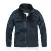 남성 군 재킷 M65 데님 레트로화물 재킷 야외 멀티 포켓 카모 탑 필드 캐주얼 패션 하이킹 코트 유니폼 240105