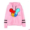 Sweats à capuche pour femmes Sweatshirts Femmes Original Autisme Vêtements Dessin animé Animal Femme Vintage Couleur Jigsaw Printemps Femmes Drop Livraison Dhtxh