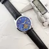 AAA Reloj de hombre de lujo de marca de alta calidad Tourbillon Reloj mecánico automático Reloj Día Fecha Dial Regalo para hombre Reloj de alta calidad