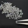 Top D 1.0 ct Per Pack Small Size Loose Gemstones Excellent Round Cut For Custom Jewely DIY Diamond Jewelry Making 240105