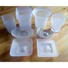 Reparaturteile für runde, quadratische Seifenschale aus Glas 240105