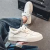 Scarpe da ginnastica casual da uomo classiche originali floccate traspiranti, scarpe da ginnastica con plateau e lacci per uomo Zapatillas De Hombre