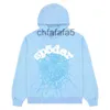 Sweatshirts Herren Spider Hoodie Sky Blue Sp5der Männer Frauen 1 Hip Hop Young Thug Sp5ider Hoodies World Wide 555555 Print Pullover Rcjt001 VSXO MKFP IRJW