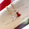 Collier de bijoux de créateur chaîne en or avec plaqué or 18 carats en argent sterling 925 bijoux de luxe haute couture pour cadeau de Saint Valentin