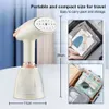 Other Health Appliances Portable Steam Iron For Clothes Handheld Garment Steamer 1500W Electric Vertical Steam Iron For Travel Mini Clothing Steamer J240106