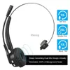 Cell Phone Earphones Bluetooth Headset Wireless Bluetooth Earpiece with Mic Over the Head Headset for Cell Phone Call Center VoIP Skype Music YQ240105