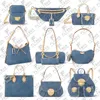 M82950 M46829 M46837 M46871 2024 Denim Bag axelväskor Crossbody Handväska Kvinnor Fashion Luxury Designer Toppkvalitet Fastleverans M46830 M46836 M46855 M46856