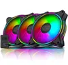 Dizüstü Bilgisayar Soğutma Pedleri Soğutucu Master MF120 ARGB 3IN1 12CM RGB Bilgisayar Kılıf Fan 120mm CPU Radyatör Suyu Fanları Controlle9046569 ile değiştirir