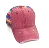 4 Style Młode i w średnim wieku, zużyte zużyte paski baseballowe czapki mody Caps DIY Hats DB888