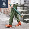 SauceZhan OG-107 Pantalon utilitaire de fatigue Pantalon militaire VINTAGE Classique Olive Sateen Pantalon Baker pour Homme Satin Coton Coupe Droite 240105