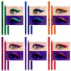 CMAADU 12 KOLORY UV GLOW Neon Rainbow Liquid Eyeliner Zestaw z ołówkiem ostrzałek do oczu 240106