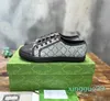 Tennisschoenen Luxe Designer Heren Klassiekers Canvas Leer Hoge sportschoenen van hoge kwaliteit Lage sneakers Rubber Antislip Vrijetijdssport