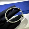 Designer Cartres Bracelet S925 Sterling Silver Full Diamond Sky Star with Advanced Sense Inlaid Flash Simulation Live Broadcast Exclusive Unlabeled 5ELB E06A