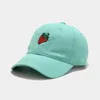 Top Caps Ldslyjr 2024 Pamuk Meyve Çilek Nakış Casquette Beyzbol Kapağı Erkekler ve Kadınlar İçin Ayarlanabilir Snapback Şapkaları 64